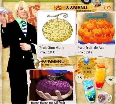 Par qui a été mangé le 3e fruit ?