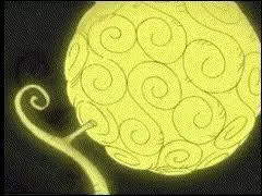 Quelle est la couleur du fruit du démon de Luffy ?