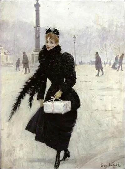 Qui a peint Parisienne place de la Concorde ?