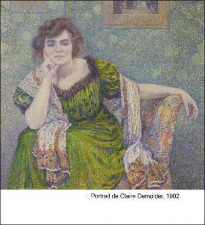 Qui a peint Portrait de Claire Demodler ?