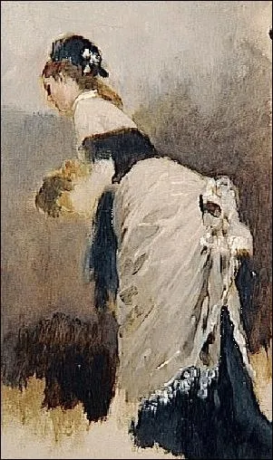 Qui a peint Femme debout à l'écharpe et au manchon ?