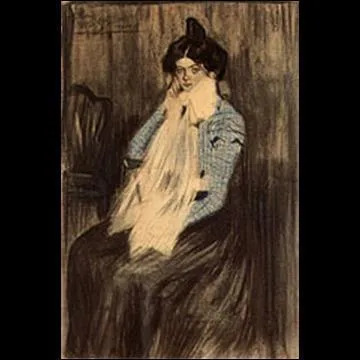 Qui a peint Lola à l'écharpe ?