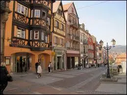 Nous déambulons dans les rues de la ville de Saverne. Nous sommes en région ...