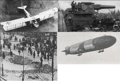 Le 29 janvier 1916, Paris est bombardé. Cette attaque fera 26 morts et 32 blessés. Avec quelle arme les Allemands bombarderont-ils la capitale ?