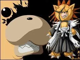 Tout content de son nouveau déguisement, Kon se baladait dans la rue quand il croisa Kenpachi. Il dit : "Tu sais chez nous, on se déguise en la personne qui nous fait le plus peur. Alors pour toi, Ichigo est celui qui te fait faire dans ta culotte quand tu le vois ? Laisse-moi rire..." Et il partit en lui lançant un regard noir. Aussitôt dit, aussitôt fait, Kon se déguisa en :