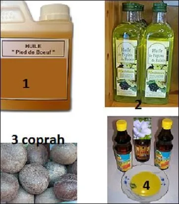 Quelle huile est l'intruse ? Indice : pensez à leur origine.