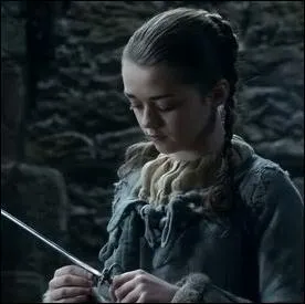 Qui offre à Arya Stark «Aiguille», son épée ?