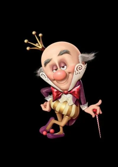 Bien que le héros officiel du long-métrage "Les mondes de Ralph" soit Félix Fix du point de vue des personnages, qui est en réalité le personnage principal et antagoniste à la fois qui ne veut plus être vu comme un méchant ? Qui est le véritable méchant du film du point de vue des spectateurs étant en apparence un souverain bienveillant dans un monde de friandises mais étant en vrai un dictateur ?