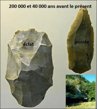 Où se trouve le site préhistorique nommé Le Moustier ?