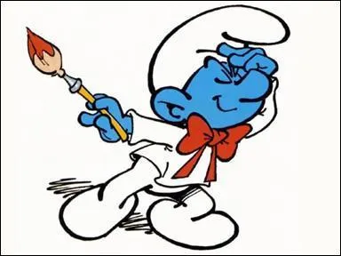 Si vous avez été nuls sur ce quiz, ne faites pas comme Schtroumpf timide qui est toujours :