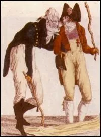 La canne gourdin torsadée était utilisée durant la période des incroyables (1788-1799). On lui donnait d'autres noms. Lequel 
 est faux. ?