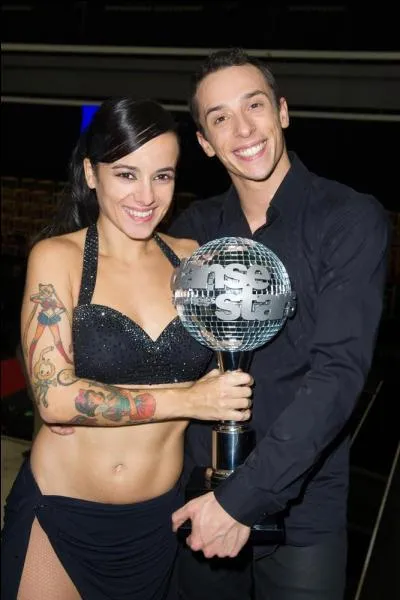 Avec quel partenaire Alizée a-t-elle gagné la saison 4 ?