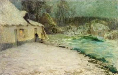 Qui a peint Soir d'hiver à Etaples ?