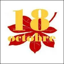 Vainqueur de la Coupe du Monde en 1997, il fut un grand skieur avant de se lancer dans la course automobile, puis de se mettre à naviguer. A qui 
dit-on Bonne fête le 18 octobre ?