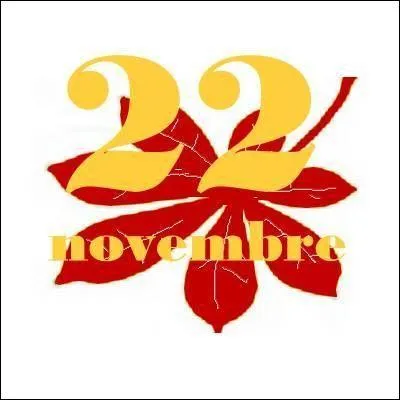 Le 22 novembre c'est la fête de celle qui fut vénérée par son père dans une de ses chansons :