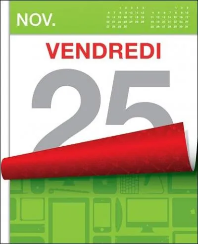 J'ai oublié qu'elles sont très nombreuses à être fêtées le 25 novembre !