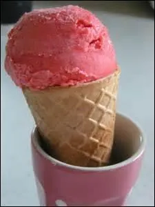 A l'aide de quel fruit votre crème glacée deviendra-t-elle rose ?