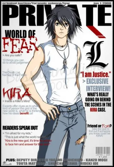 Qui est à la une du magazine "Private" ?