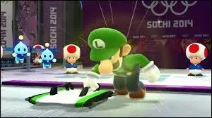 Luigi fait une épreuve dangereuse. Quoi ?