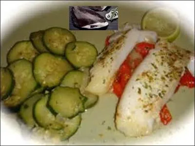 Quel poisson a servi à cette préparation légère ?