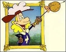 Il est le cinquième mousquetaire dans le dessin animé homonyme. Quel est son nom ?