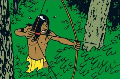 Comment s'appelle cet Indien ayant livré Milou au sorcier ?