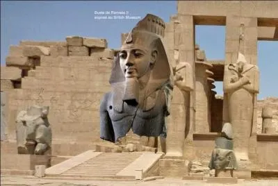 Quel est ce temple majestueux " Des millions d'années ", édifié à la gloire de Ramsès II ?