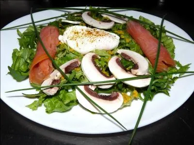 De quoi cette salade est-elle composée ?