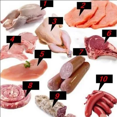 Bonjour, je voudrais une escalope de dinde, s'il vous plaît. Quel est le bon numéro ?