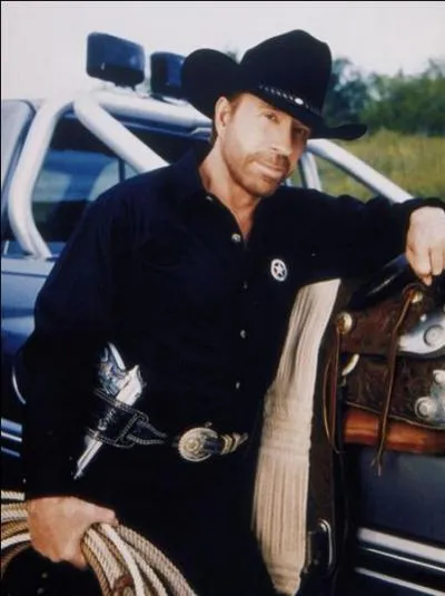 On reconnait le héros de "Walker, Texas Ranger" :