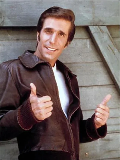 Voici "Fonzie "de la série Happy Days alias :