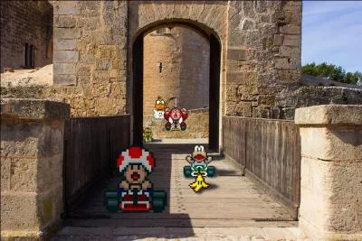 Dans MK9, (Mario Kart 9), il existe un circuit excellent qui passe par :