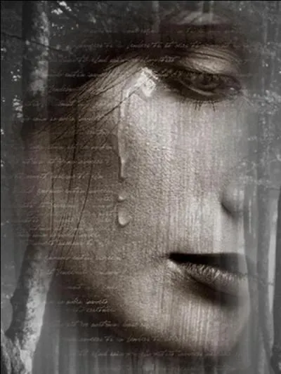 Il lui disait "Ne pleure pas, non ne pleure pas, tu as toujours les yeux d'autrefois" ...