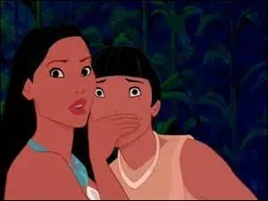 Laquelle de ces "personnes" donne à Pocahontas de sages conseils ?