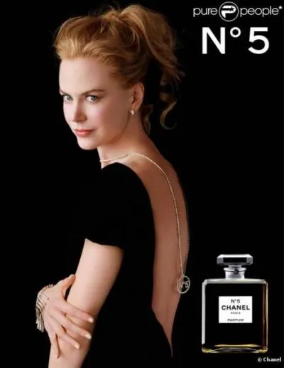Nicole Kidman a elle aussi fait de la publicité pour Schweppes mais également pour le N°5 de Chanel. Quelle fut la première actrice à vanter de ce parfum ?