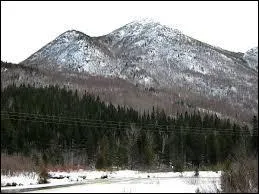 Quel est le plus haut sommet de la chaîne des Chic-Chocs, dans le parc national de la Gaspésie ?