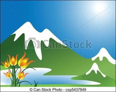 Que refleurissaient quand il se revint au hameau ?