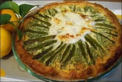 Je suis une quiche aux ---------.