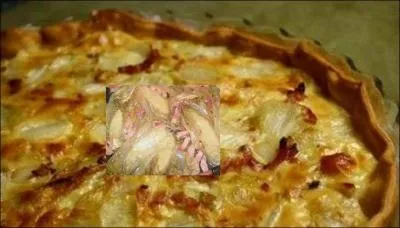 Je suis une quiche aux -------- ----------.
