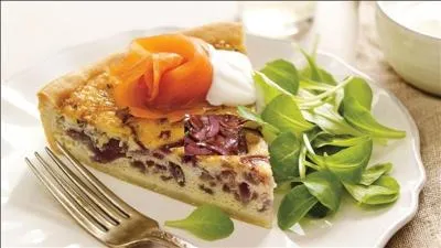 Je suis une quiche aux ----------.