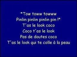 Quel est ce chanteur qui n'aura eu qu'un seul succès en 1984 "T'as le look coco" ?