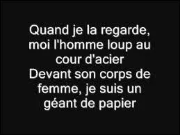 Un nouveau venu en 1985, qui nous interprète "Le géant de papier". Je suis sure que vous allez faire travailler votre mémoire et me donner son nom.