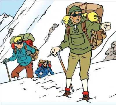 Lequel de ces hommes guide Tintin au Tibet ?
