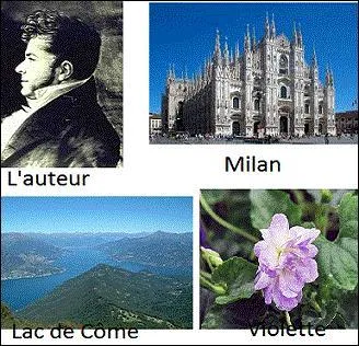 Grâce aux indices, vous venez de découvrir le roman de cet auteur né à Grenoble en 1783. L'action commence à Milan.