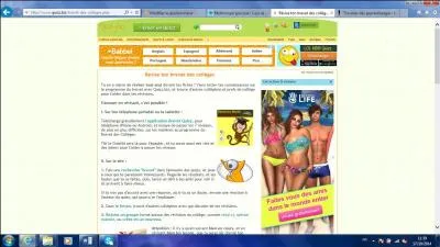 Laquelle de ces affirmations est juste ?