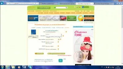 Laquelle de ces personnes ne peut pas accéder aux paramètres d'un groupe ne lui appartenant pas ?