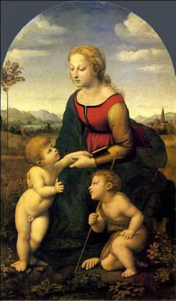 Qui a peint "La belle jardinière" ?