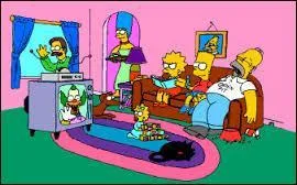 Comment s'appelle le dessin animé qui fait hurler de rire Bart et Lisa ?