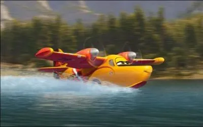 Qui est cet avion, coéquipière de son patron qui arrose les flammes ?