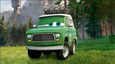 Qui est cette voiture faite pour évacuer les touristes de Piston Peak en danger ?